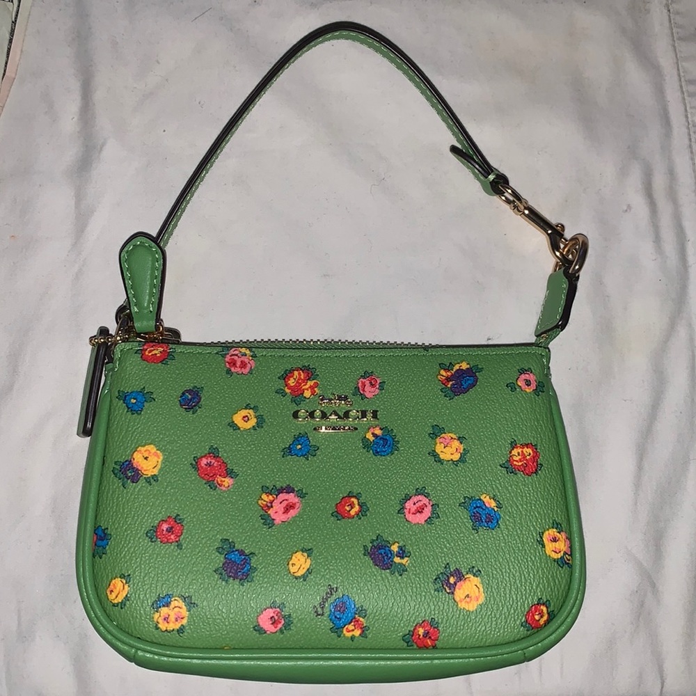 coach wristlet/mini bag